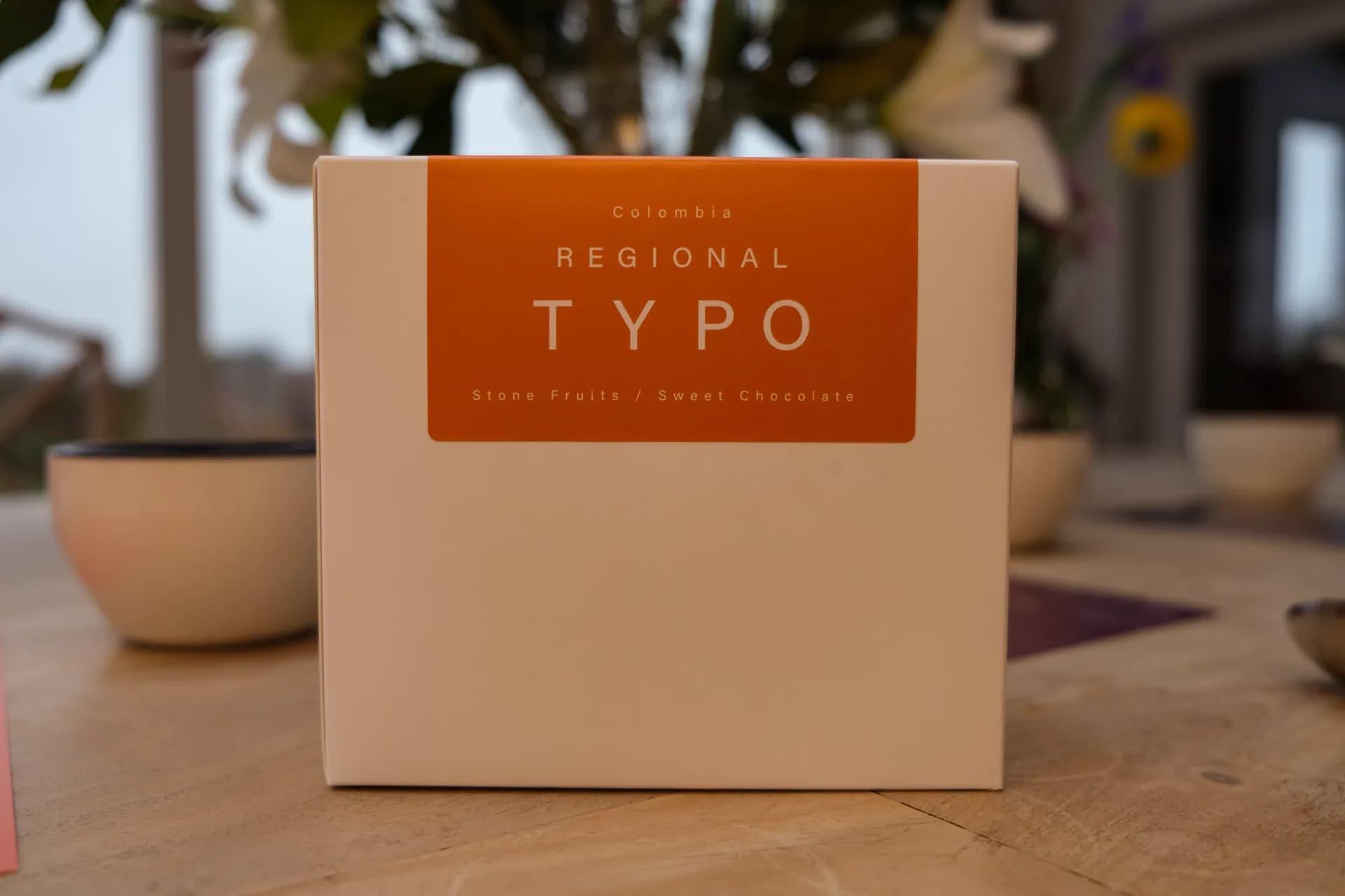 Typo Coffee regional box packaging example
